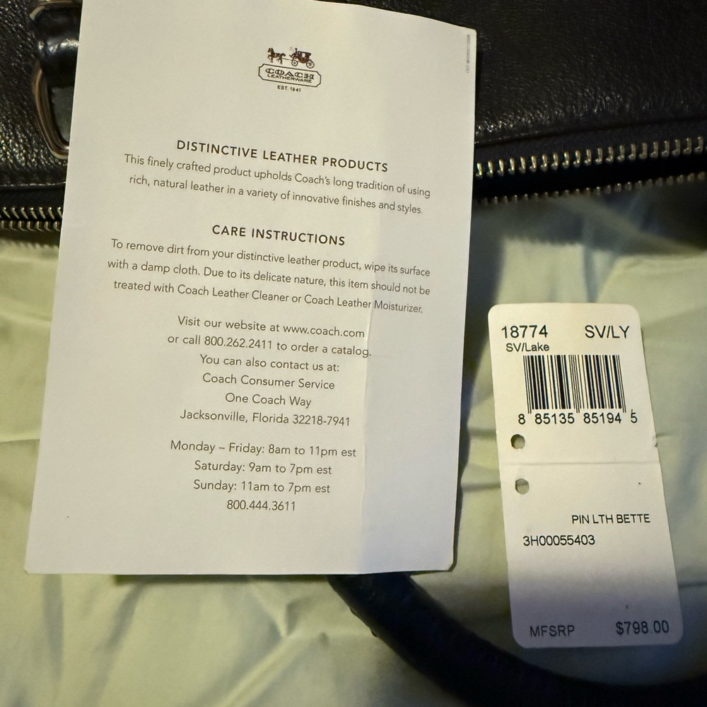 Coach Pinnacle Bette satchel - Picture 10 of 10